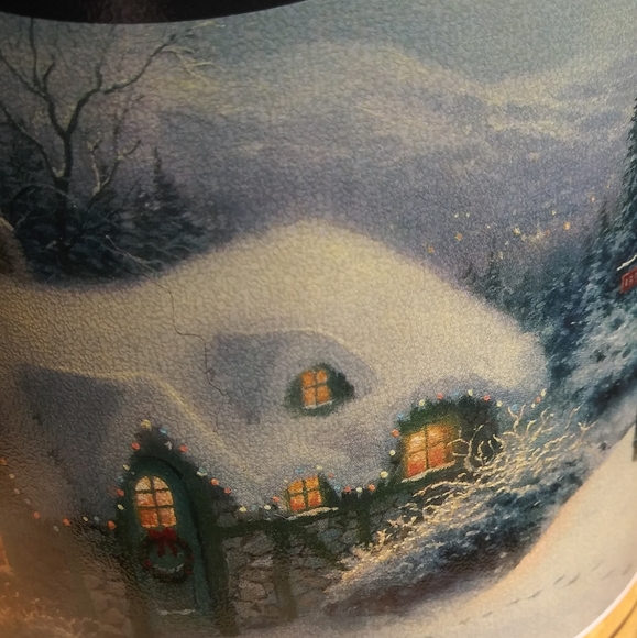 Thomas KINKADE "Silent Night" Tin - Picture 2 of 6